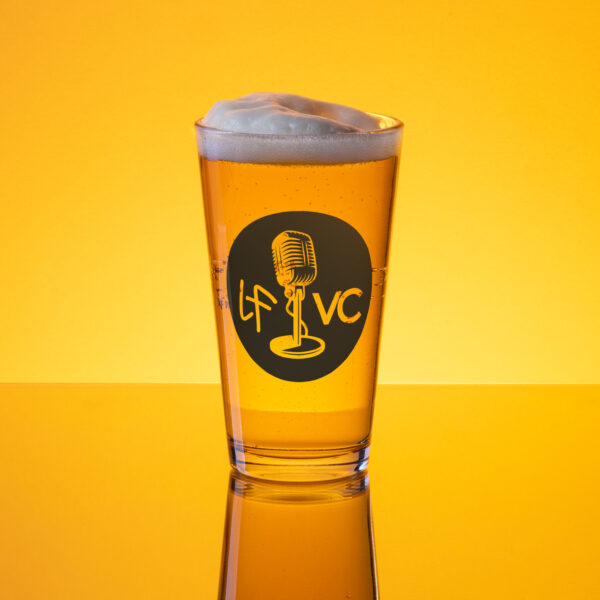 LFVC Shaker pint glass